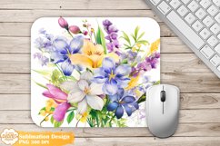 Flower Mouse Pad Bundle Png, Farmhouse Mouse Pad Sublimation Product Image 21
