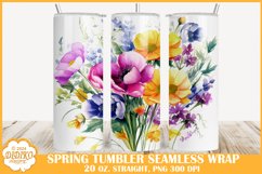 Flower Tumbler Bundle Sublimation, 20 oz Farmhouse Tumbler Product Image 10