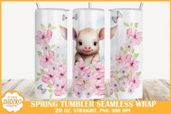 Flower Tumbler Bundle Sublimation, 20 oz Farmhouse Tumbler Product Image 19