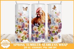 Flower Tumbler Bundle Sublimation, 20 oz Farmhouse Tumbler Product Image 20