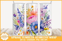 Flower Tumbler Bundle Sublimation, 20 oz Farmhouse Tumbler Product Image 3