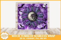Witch Tumbler Sublimation, 20 oz Skinny Tumbler Halloween Product Image 2