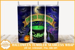 Halloween Tumbler Sublimation, 20 oz Skinny Tumbler Coffee Product Image 1