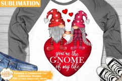Valentines Day Sublimation Bundle, Gnome Couple Clipart Product Image 4