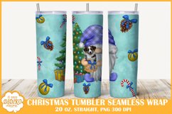 Christmas Gnomes Tumbler Sublimation Bundle, 20 oz Wrap Png Product Image 18