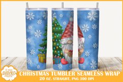 Christmas Gnomes Tumbler Sublimation Bundle, 20 oz Wrap Png Product Image 10