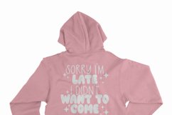 I Didn't Want To Come | Funny Retro SVG Product Image 2