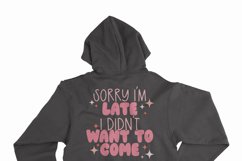 I Didn't Want To Come | Funny | PNG for Sublimation or DTF Product Image 2