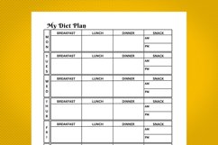 Amazon kdp diet planner interior for kindle publisher Product Image 2