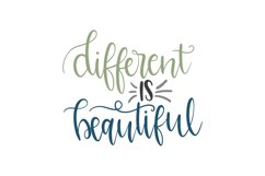Different is Beautiful Product Image 1
