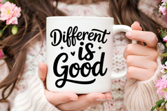Different Is Good SVG | Mental Health SVG Product Image 3