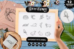 Different Pets Animal Clipart Set Product Image 1