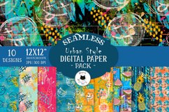 Seamless Summer Digital Paper Pack | Summer Patterns Product Image 1