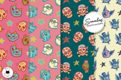Seamless Halloween Digital Paper | Spooky Pattern Product Image 1