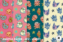 Seamless Halloween Digital Paper | Spooky Pattern Product Image 2