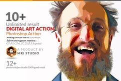Digital Art Photoshop Action Product Image 1
