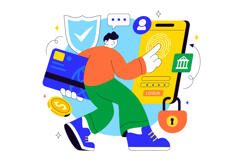 10 Digital Banking Security Illustration Product Image 4
