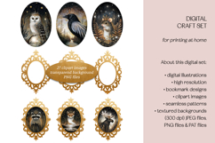 Golden Winter Forest Digital Craft Set Product Image 4