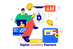 10 Digital Currency Payment Illustration Product Image 4