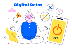 10 Digital Detox Illustration Product Image 4