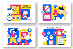 10 Digital Detox Rituals Illustration Product Image 3