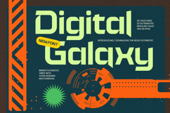 Digital Galaxy - Futuristic Display Sans Product Image 1