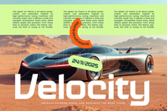 Digital Galaxy - Futuristic Display Sans Product Image 2