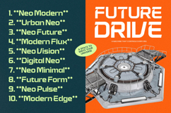 Digital Galaxy - Futuristic Display Sans Product Image 5