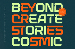 Digital Galaxy - Futuristic Display Sans Product Image 12