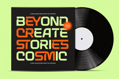 Digital Galaxy - Futuristic Display Sans Product Image 17