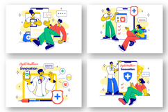 10 Digital Healthcare Innovation Illustration Product Image 3