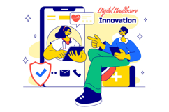 10 Digital Healthcare Innovation Illustration Product Image 4