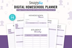 Digital Homeschool Planner | Homeschool Planning Product Image 1