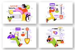 10 Digital Identity Security Illustration Product Image 2