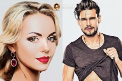 Digital Oil Art Photoshop Action Product Image 8