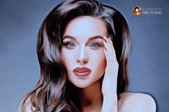 Digital Oil Art Photoshop Action Product Image 3