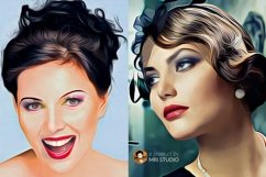 Digital Oil Art Photoshop Action Product Image 5