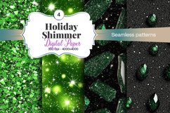 Holiday Shimmer Digital Paper - 04 Variations Product Image 1
