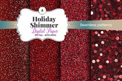 Holiday Shimmer Digital Paper - 04 Variations Product Image 1