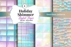 Holiday Shimmer Digital Paper - 04 Variations Product Image 1
