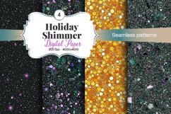 Holiday Shimmer Digital Paper - 04 Variations Product Image 1