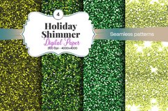 Holiday Shimmer Digital Paper - 04 Variations Product Image 1