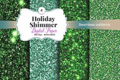 Holiday Shimmer Digital Paper - 04 Variations Product Image 1