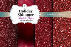 Holiday Shimmer Digital Paper - 04 Variations Product Image 1