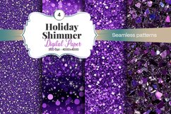 Holiday Shimmer Digital Paper - 04 Variations Product Image 1