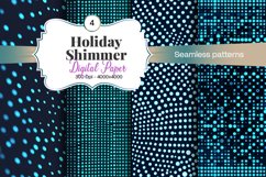 Holiday Shimmer Digital Paper - 04 Variations Product Image 1