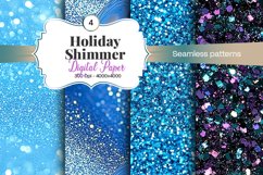 Holiday Shimmer Digital Paper - 04 Variations Product Image 1