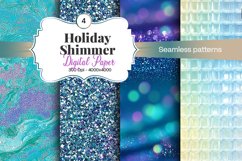 Holiday Shimmer Digital Paper - 04 Variations Product Image 1