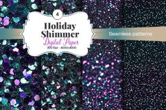 Holiday Shimmer Digital Paper - 04 Variations Product Image 1