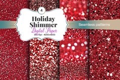Holiday Shimmer Digital Paper - 04 Variations Product Image 1